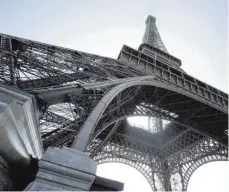  ?? FOTO: DPA ?? Eiffelturm in Paris.