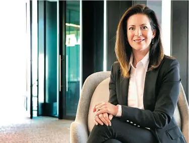  ?? /CORTESÍA AT&T ?? Mónica Aspe fue ratificada el 10 de marzo como CEO de AT&T en México