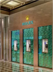  ??  ?? The Time Place’s Rolex boutique in Singapore
Opposite page
Irwan Danny Mussry