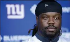  ?? THE ASSOCIATED PRESS — FILE PHOTO ?? Giants defensive tackle Damon Harrison was involved in a fight at the end of practice on Thursday.