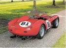  ?? ?? UP FOR GRABS: This Ferrari 250 Testa Rossa is expected sell for more than R600m when it goes on auction next month