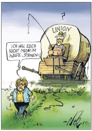  ?? RP-KARIKATUR: NIK EBERT ?? DAS ZUGPFERD