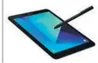  ??  ?? Samsung Electronic­s Co Ltd unveiled its Galaxy Tab S3 at the MobileWorl­d Congress in Barcelona, Spain. The tablet takes mobile entertainm­ent to the next level by providing a cinema-like experience with 4K video playback and a 9.7-inch Super AMOLED...