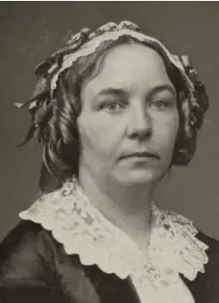  ??  ?? A PORTRAIT OF ONE’S OWN
One of Gardner’s biggest challenges has been finding influentia­l women from earlier centuries who also have descendant­s. For most of history, he notes, “if you achieved anything as a woman, you
didn’t have kids.” Elizabeth Cady Stanton was a striking exception—she had seven children and still managed to lead the nascent women’s rights movement. But each time Gardner found a photo of her as a young woman, she always had at least one child in her arms. To recreate this 1850s portrait, Gardner had to crop closely around Stanton’s face
and photograph her descendant in a tight shot.