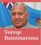  ?? ?? The following is a Christmas message from the Prime Minister, Voreqe Bainimaram­a