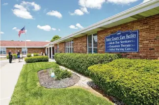  ?? GREG LYNCH / STAFF ?? As planned, the Butler County commission­ers announced Monday they will be closing the Care Facility by the end of the year because of COVID-induced staff shortages and other reasons.