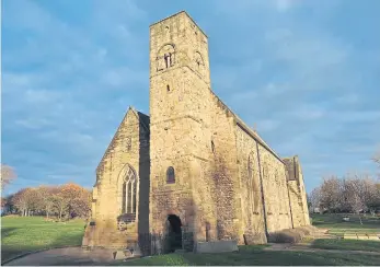  ?? ?? Pedal past historic St Peter’s Church. Picture by Frank Reid.