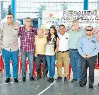  ?? / HÉCTOR RIVERA ?? FINALMENTE Sofía Carolina Mejía Soto fue reconocida por Fuerzas Unidas por Tampico