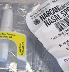  ?? DOUG KAPUSTIN FOR USA TODAY ?? Schools in Anne Arundel County, Md., and across USA will have naloxone on hand.