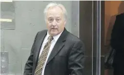  ?? FRANCIS VACHON FOR NATIONAL POST ?? Quebec Superior Court Judge Michel Girouard is the subject of a hearing to determine whether he should remain on the bench after accusation­s of cocaine use.