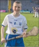  ?? ?? Shane Landers recently played a half-time exhibition match with Waterford in Semple Stadium. Shane is an avid Waterford supporter and recently won the U13 Div 2 football county title with his club, Lismore.