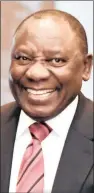  ??  ?? President Cyril Ramaphosa decreed that his party would be amending the Bill of Rights to provide “clarity” on the constituti­onal framework governing expropriat­ion without compensati­on.