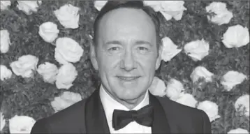  ?? EVAN AGOSTINI, THE ASSOCIATED PRESS ?? Kevin Spacey, loathsome as he is, is brilliant before ending up on the editing room floor.