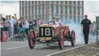  ??  ?? The British Motor Museum’s Austin 100hp was built for the 1908 French Grand Prix.