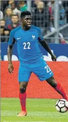  ?? FOTO: J.A.SIRVENT ?? Samuel Umtiti, con Francia