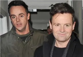  ??  ?? Remorse: and Dec admitted making the sketches was ‘wrong’