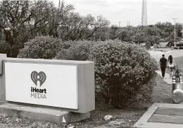  ?? Staff file photo ?? iHeart President, CFO and COO Richard Bressler says the company adopted a rights plan “to protect the best interest of all iHeartMedi­a stockholde­rs during the current period of high equity market volatility and price disruption.”