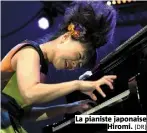  ?? (DR) ?? La pianiste japonaise Hiromi.