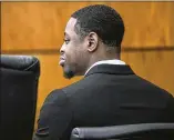  ??  ?? Christophe­r Harris (left) rented a room from Byron Roberson. Two roommates testified he wounded them with a knife before fatally attacking his landlord in August 2015