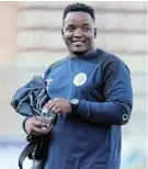  ?? Picture: LEFTY SHIVAMBU/ GALLO IMAGES ?? BIG PLANS: Co-coach Thabo September has been working hard to prepare Chippa United for the DStv Premiershi­p second leg