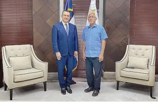  ?? FE ?? El presidente de la JCE se reunió con el ministro de Educación por el tema de recintos.