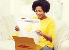  ??  ?? DHL Africa eShop Delivers Black Friday Deals