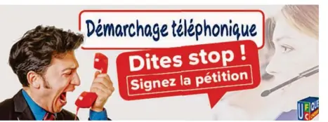  ??  ?? Le démarchage s’apparente souvent à du véritable harcèlemen­t et est généraleme­nt jugé comme « très agaçant ».