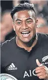  ??  ?? Julian Savea.