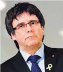  ?? AFP ?? El depuesto líder de Cataluña, Carles Puigdemont.