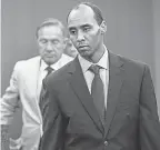  ?? LEILA NAVIDI/ AP ?? Former Minneapoli­s police officer Mohamed Noor is sentenced June 7, 2019, in Minneapoli­s. Noor is appealing.