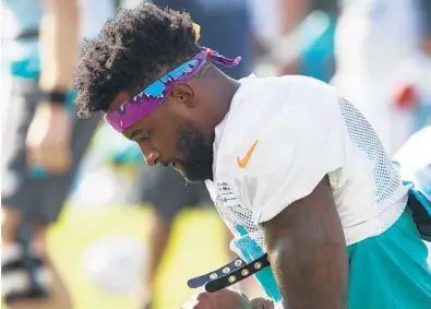  ?? BRYAN CEREIJO/TNS ?? Wide receiver Jarvis Landry has one year left on his rookie contract and would likely become an unrestrict­ed free agent next offseason.