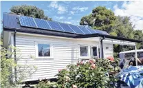  ?? PHOTO : PETER MCINTOSH ?? The climatesaf­e house in Waitati.