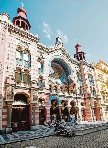  ?? Foto: Michal Šula, MAFRA ?? Jediná v Praze Den židovských památek se zaměřuje především na regiony, i přesto v Praze bude pro návštěvník­y k vidění zadarmo jako jediná Jeruzaléms­ká synagoga.