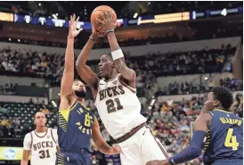  ?? AP ?? If Tony Snell doesn’t score, he’ll find other ways to help, he says.