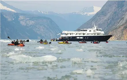  ??  ?? UnCruise Adventures is introducin­g seven new pre-and-post-cruise land tours in Alaska for this year.