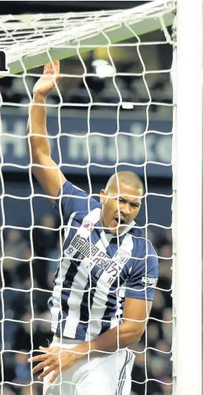  ??  ?? > Salomon Rondon produced one of his most influentia­l displays of the season