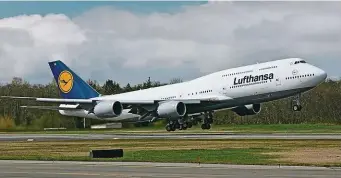  ?? FOTO LUFTHANSA ?? Legendární Jumbo Jet. Jednu z největších světových flotil Boeingů 747 vlastní německá Lufthansa.