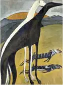  ??  ?? ‘Los Galgos’ de Sousa-cardoso, de 1911.