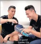  ??  ?? Cristiano, en la entrevista.