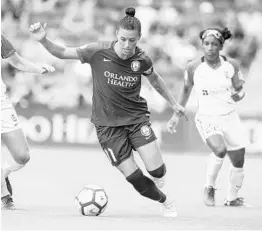  ?? JEREMY REPER/ISI PHOTOS ?? Veteran Pride defender Ali Krieger says, “Every team is beatable. When we bring our best game, we’re difficult to beat. That needs to be this weekend. That’s our mentality.’’