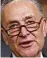  ??  ?? Senate Minority Leader Chuck Schumer is helping Democrats raise money.