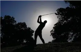  ?? AP ?? JORDAN Spieth tees off on the 11th hold during the second round of the Charles Schwab Challenge golf tournament at the Colonial Country Club in Fort Worth, Texas yesterday. |