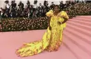  ?? Photograph: Charles Sykes/Invision/AP ?? Serena Williams at the Metropolit­an Museum of Art’s Costume Institute benefit gala, New York City, May 2019.