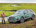  ??  ?? The Bentley Bentayga Fly Fishing by Mulliner.