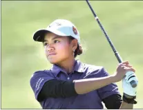  ?? Dan Watson/The Signal ?? Jillian Leh of Valencia led her team by shooting a 38 on Wednesday.
