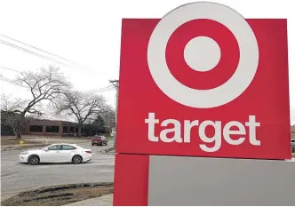  ?? SCOTT OLSON/GETTY IMAGES, FILE ?? A Target store in north suburban Niles.