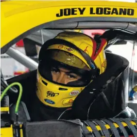  ?? THE ASSOCIATED PRESS ?? Joey Logano lost the playoff credits for Sunday’s win at Richmond Internatio­nal Raceway after his car failed inspection. His crew chief was suspended for two races.