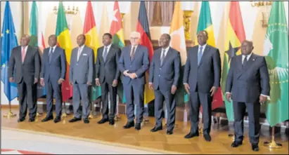  ??  ?? Među liderima iz Afrike koji su jučer pohodili Berlin bili su egipatski predsjedni­k Abdel-Fattah el-Sissi, čelnik Ruande Paul Kagame te etiopski premijer Abiy Ahmed