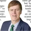  ??  ?? ONLINE WARNING: MP Stephen Timms calls for crackdown