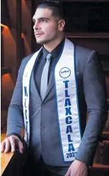  ?? FLORES ?? Francisco Flores es Mister Supranatio­nal Tlaxcala 2022./FRANCISCO